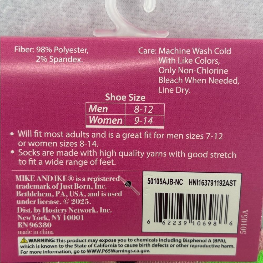 Pink Watermelon Crew Socks - Picture 3 of 3